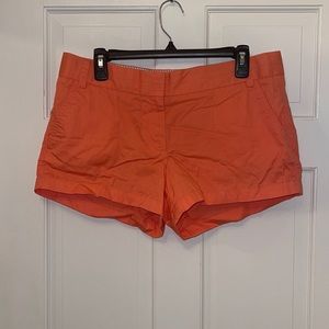 J. Crew Coral Chino Shorts